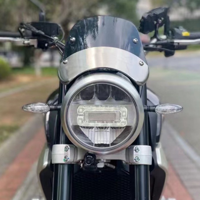 New Motorcycle Windscreen For Macbor Eight Mile 500 Windscreen Fit For Macbor Eight Mile 500 Mile50