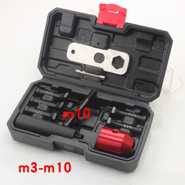 M3-M10 Clutch Hand Automatic Nut Ram Gun Head Electric Rivet Nut Gun Converter Conversion Head Tool