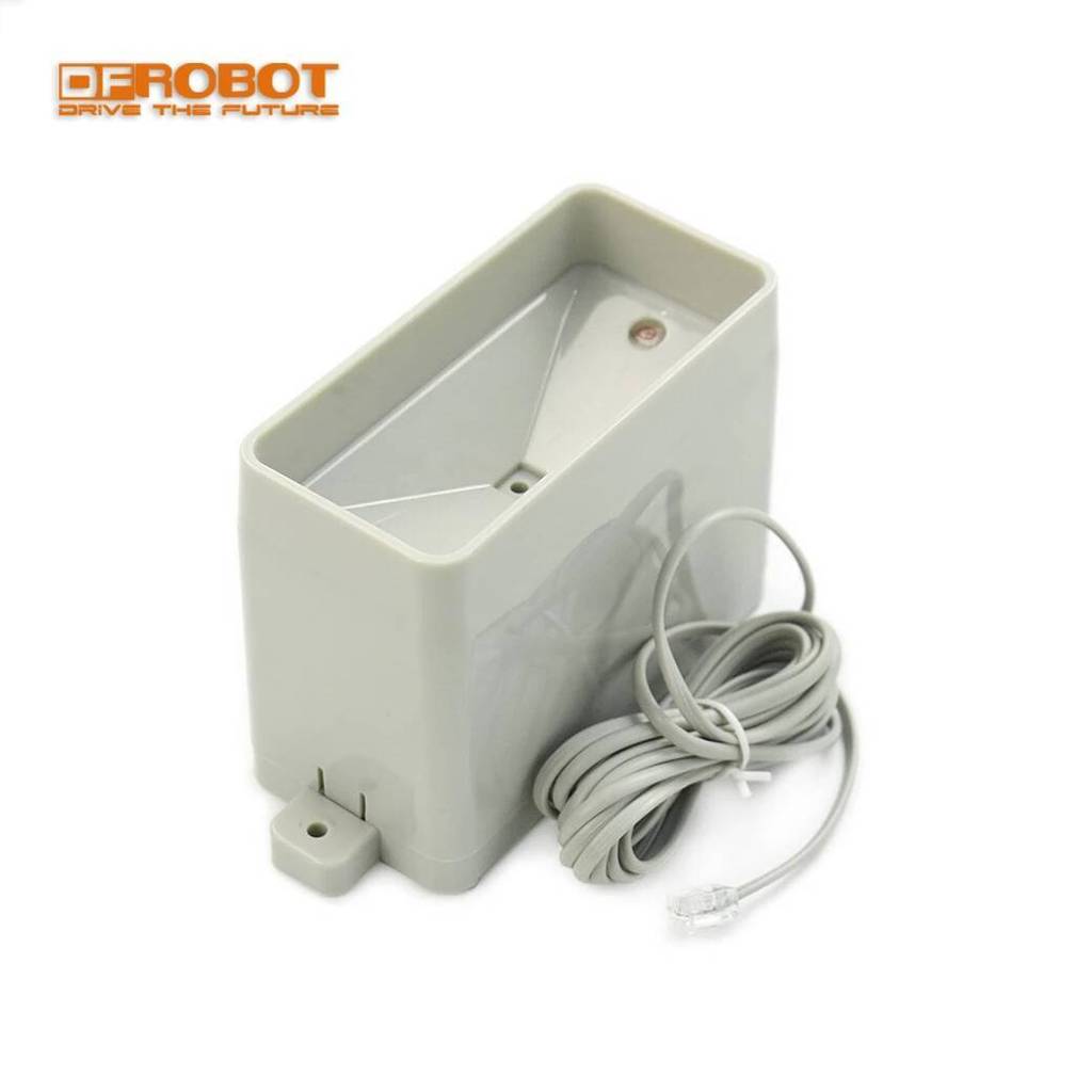 DFRobot Gravity Tipping Bucket Rain Gauge เซ็นเซอร์ฝน I2C UART สําหรับอากาศสถานีตรวจสอบสิ่งแวดล้อมฟา