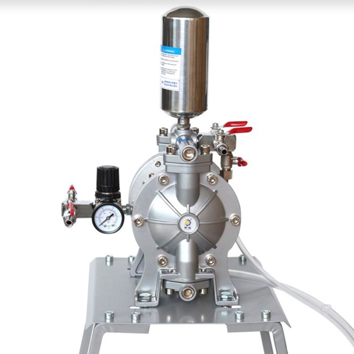 DPA-10 Pneumatic Double Diaphragm Pump Small Paint Spraying Suit Membrane Pump Pneumatic Diaphragm
