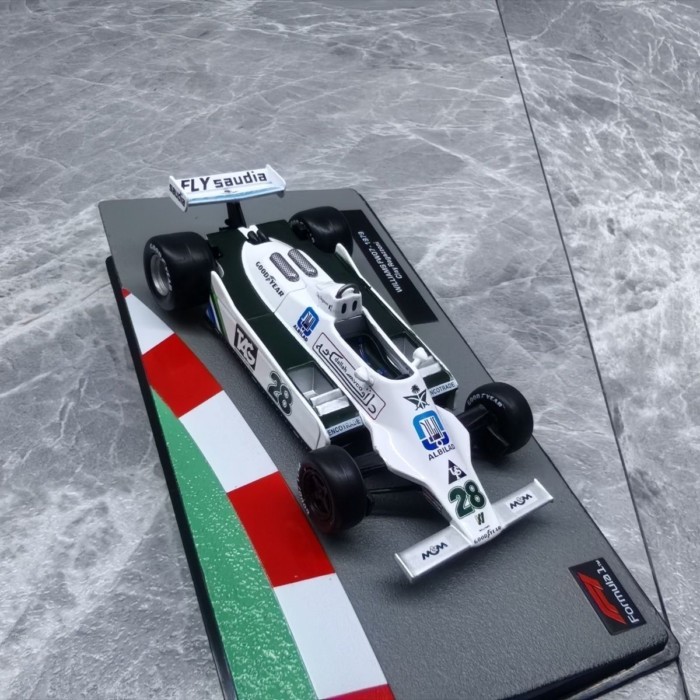 IXO 1/43 WILLIAMS FW07 1979 #28 โมเดลรถแข่งโลหะผสม โมเดลรถรุ่นลิมิเต็ด