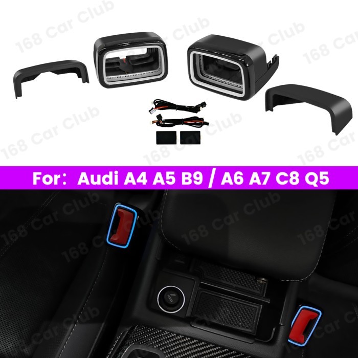 LED 30 Color Ambient Light For Audi A4 A5 RS4 RS5 B9 A6 A7 C8 Q5 2020-2024 Decorative Lamp Safety B