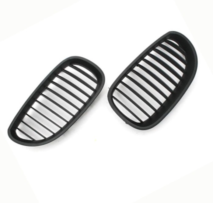 Euro Style Matte Black Front Grille for BMW E60 04-10 5 Series