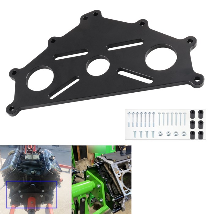 LSX Rebuilding Engine Safe Stand Adapter Plate Chevy LS1 Duramax BBC SBC LS Heavy Duty Support