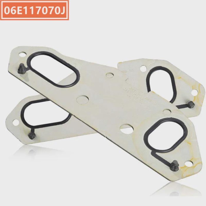 06E117070J Engine Oil Radiator Gasket, Suitable 2.4 2.8 3.0T 06e 117 070 J  D 958 107 17 for A6 C6