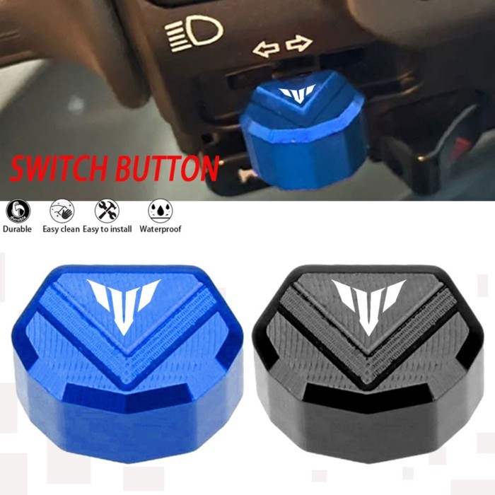 Mototcycle CNC Switch Button Turn Signal Switch Key cap For Yamaha MT07 MT09 MT10 MT03 MT125 MT25 M