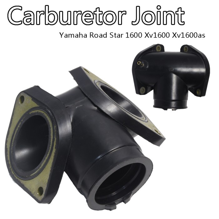 Carburetor Joint Air Intake Manifold Boot For Yamaha Road Star 1600 Xv1600 Xv1600as