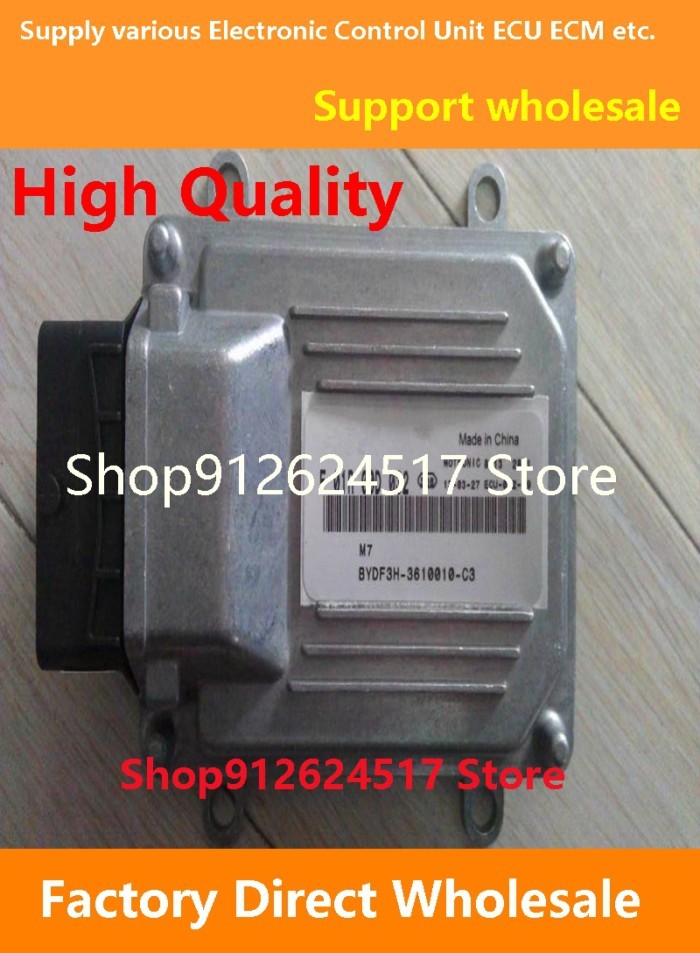 M7 ECU F01R00D032 3610010-C3/F01RB0D032 Electronic Control Unit ECM F01R00D065 BYDF3E-3610010-A1 4G