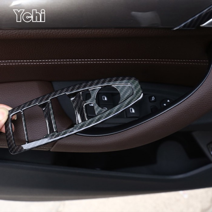 ABS Chrome For BMW X1 F48 2016-2021 220i 25i 25le Window Lift Swtich Button Cover Trim Accessories