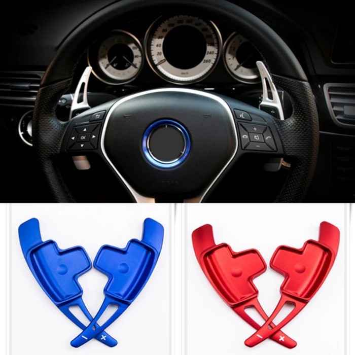 For Mercedes Benz A B M Class W166 W246 GLK SLK CLA GLA Car Steering Wheel Paddle Shift Extension S