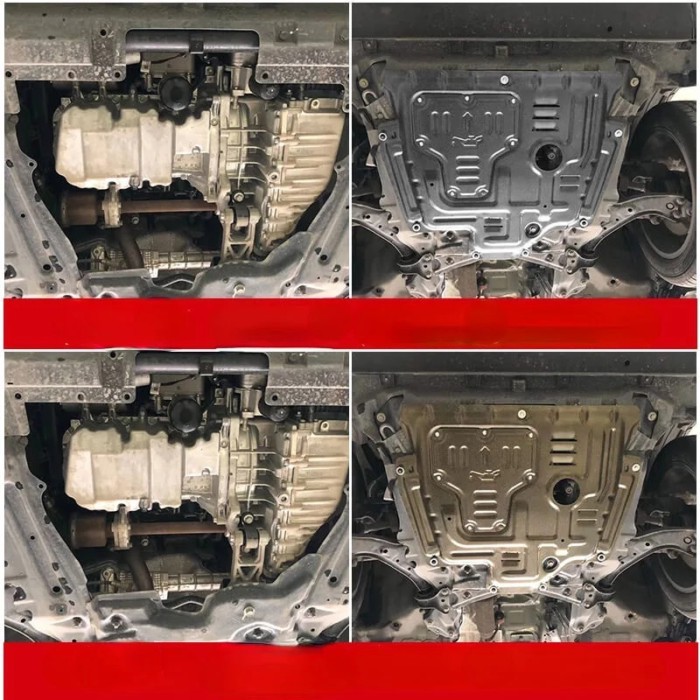 For Haval F7 Engine Shield F7X Alloy Chassis Armor Plate Lower Guard Plate Full-inclusive Guard Bot