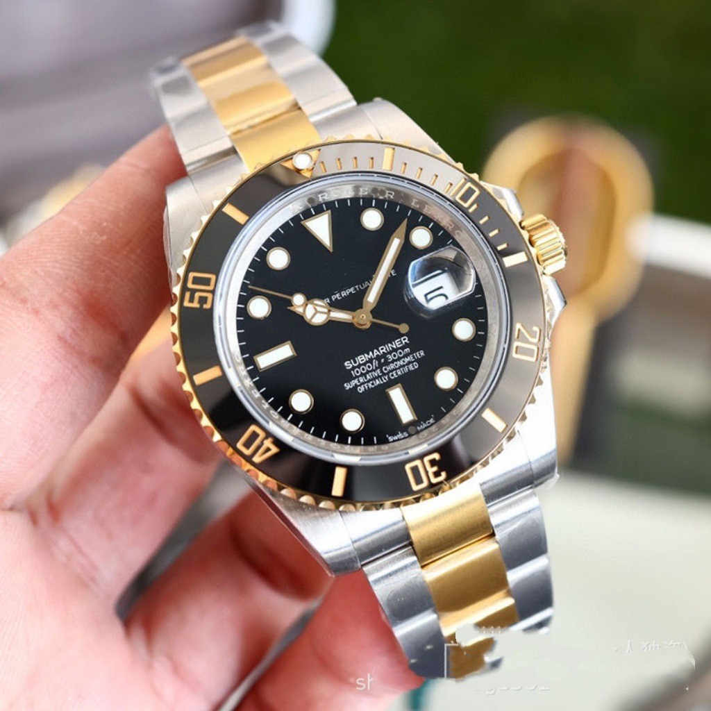 2026 แฟชั่นกีฬา c โรงงาน Log นาฬิกาญี่ปุ่น 8215 อัตโนมัตินาฬิกากันน้ํา Luminous N โรงงานสีเขียวน้ํา 