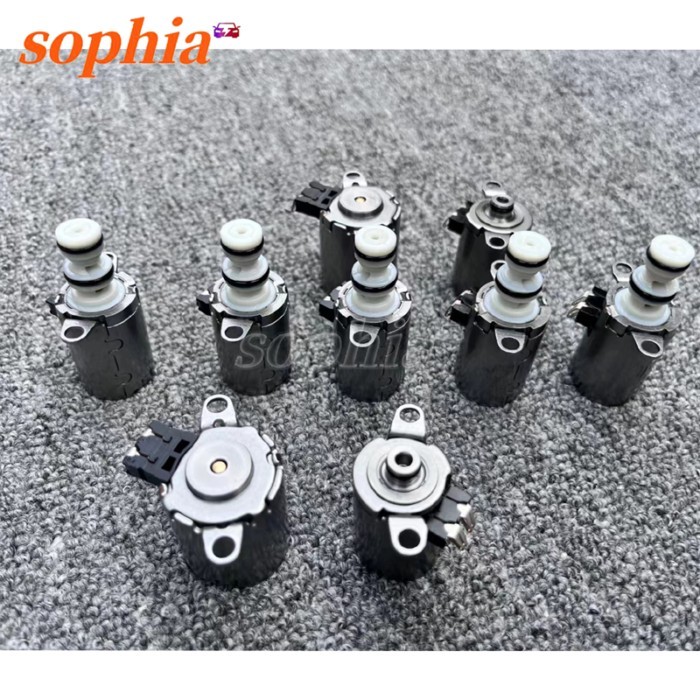 9PCS MPS6 6DCT450 Transmission Solenoid Kit 6 Speed Fits For Ford Galaxy Focus Mondeo