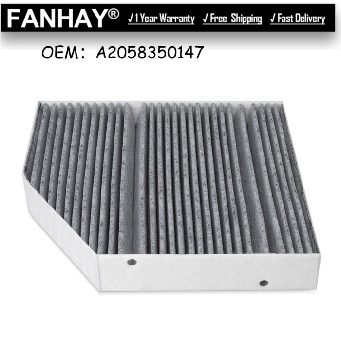 Car Cabin Air Filter For Mercedes-Benz GLC X253 2015-2022 GLC 200 250 300 220d 250d 300d 350e 43 63