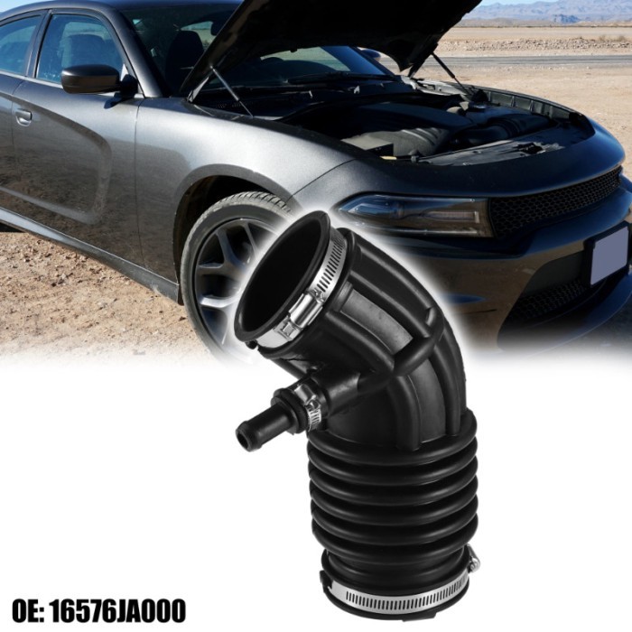UXCELL 1 Pcs Air Intake Tube Hose Replacement No.16576JA000 for Nissan Altima 2007-2013 2.5L 4 Cyli