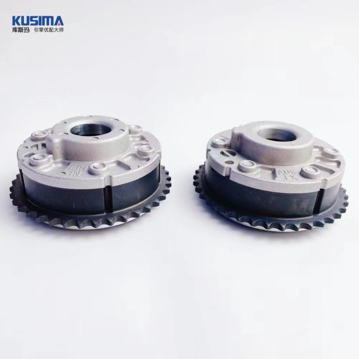 Kusima  2PCS Intake Exhaust Engine Camshaft VVT Adjuster gears  For BMW  N43 N54 vanos sprocket  11