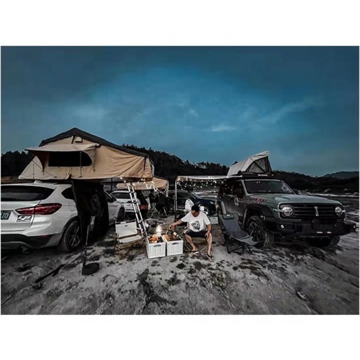 4X4 accessories Waterproof 4WD Offroad Car Camping Roof Top Tent from roof tent