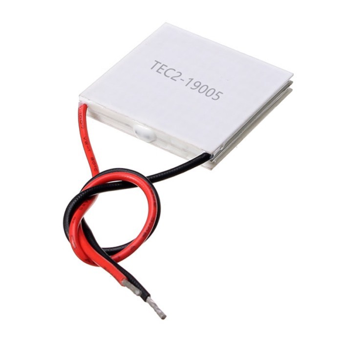 5pcs Double-layer cooling plate TEC2-19005 40*40*6.3MM 12V 4A Temperature difference 82 degrees, fa