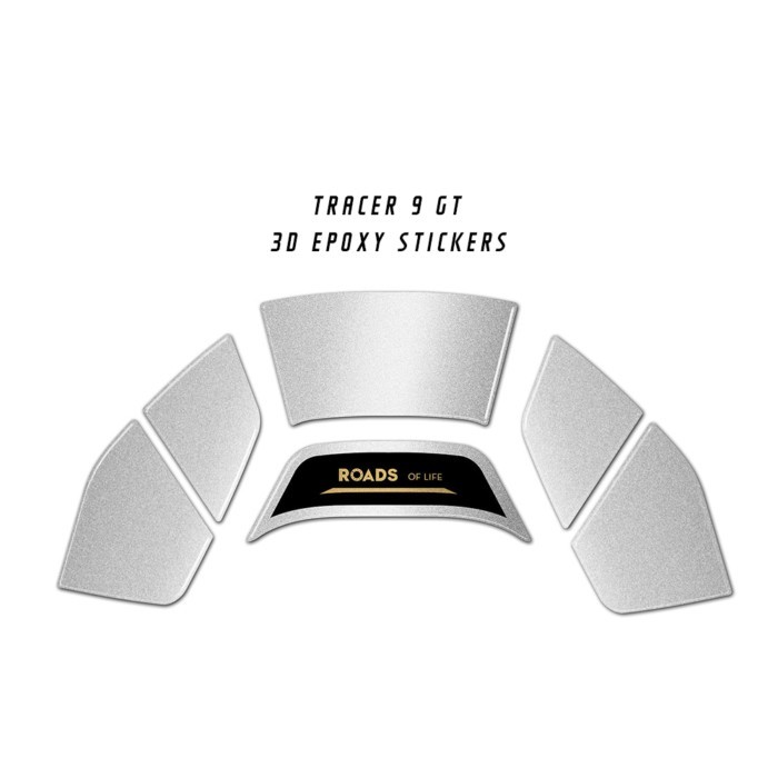 For Tracer 9 GT Ceramic Ice Tracer 9GT 2025 Stickers Motorcycle Accessories 3D Resin Stickers Oil T