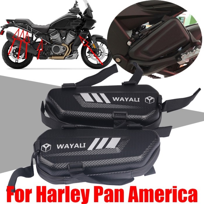 For Harley Davidson Pan America 1250 S 1250S PA1250 RA1250 S Bags Motorcycle Accessories Side Bag W