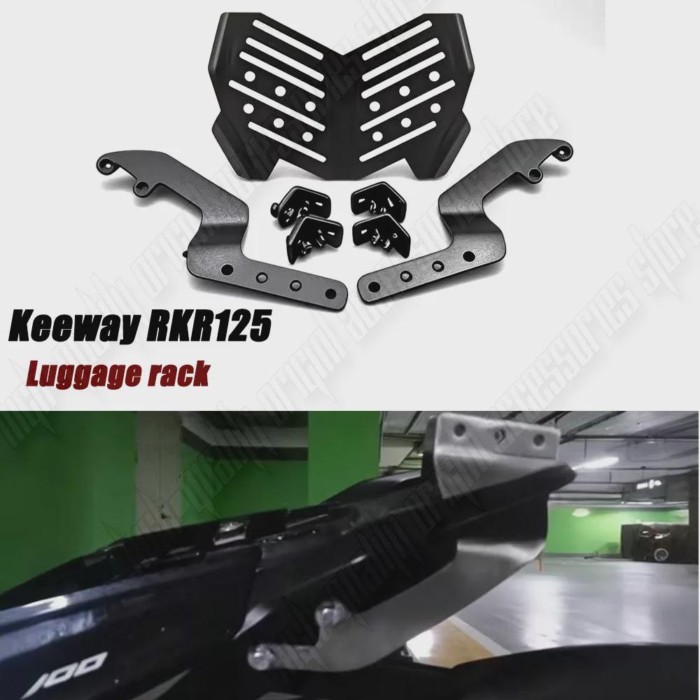 For Keeway RKR125 125RKR RKR 125 Handguard Wheel Crash Slider Rack Holder Tail Tidy Bracket Brake C