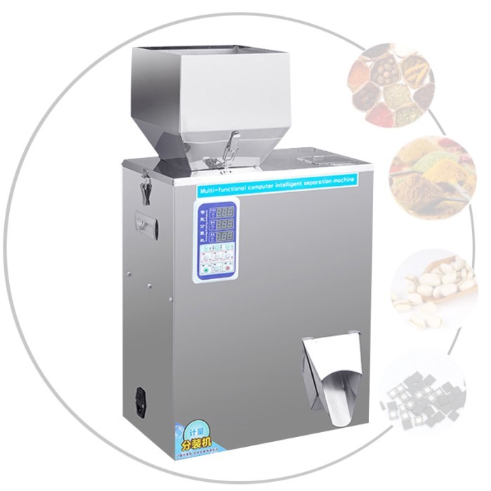 Multifunctional Filling Machine Used For Granule Powder Flower Tea Cat Food Grain Food Packaging Ma