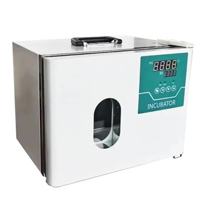 Laboratory Portable Incubator 9.2L Biological Microbiology Bacteria Thermostatic Heating Cooled Inc