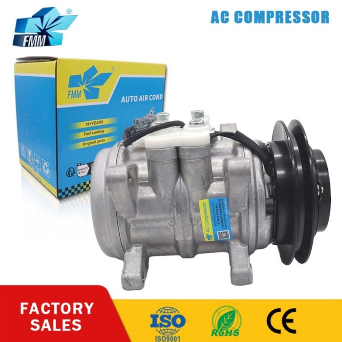 FMM AC Compressor for TOYOTA Landcruiser bj40 6P148A FJ40 6P148A FJ40 1977-1987 04700-309 047100-64