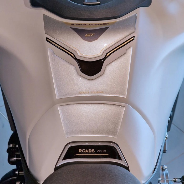 For Tracer 9 GT 2025 Ceramic Ice 3D Tank Pad Sticker Tracer 9GT Motorcycle Accessories Protection K