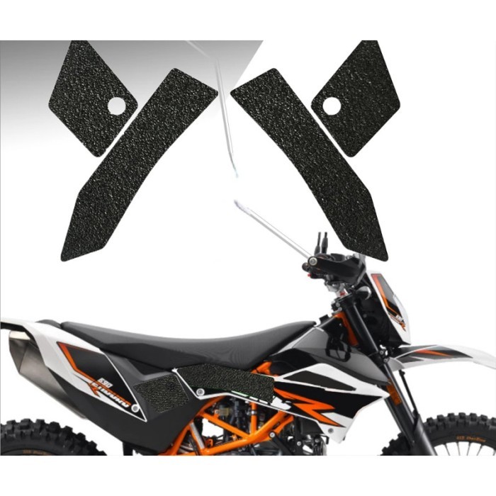 Motorcycle tank grip fuel tank traction pad side knee grip friction protector sticker for KTM 08-18