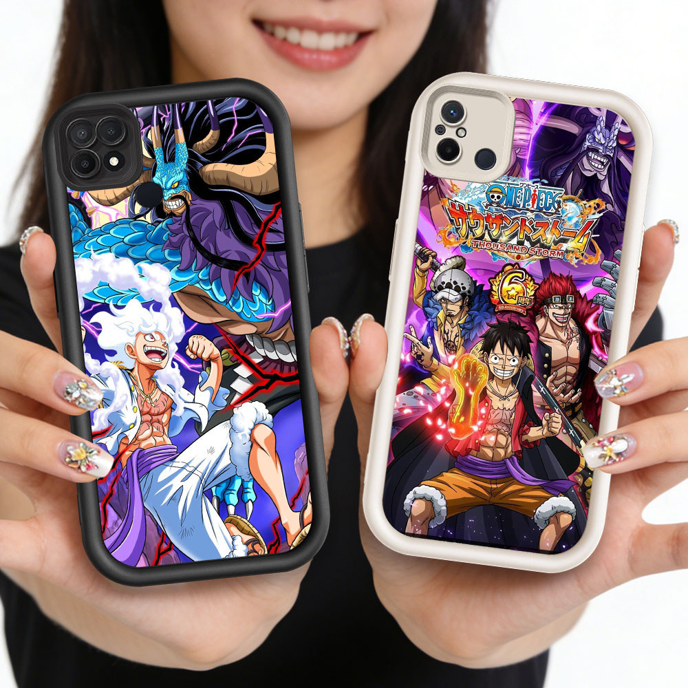 TT-67 เคสโทรศัพท์แบบบาง One Piece Luffy Xiaomi Redmi 10C 11A 9C 12C NFC