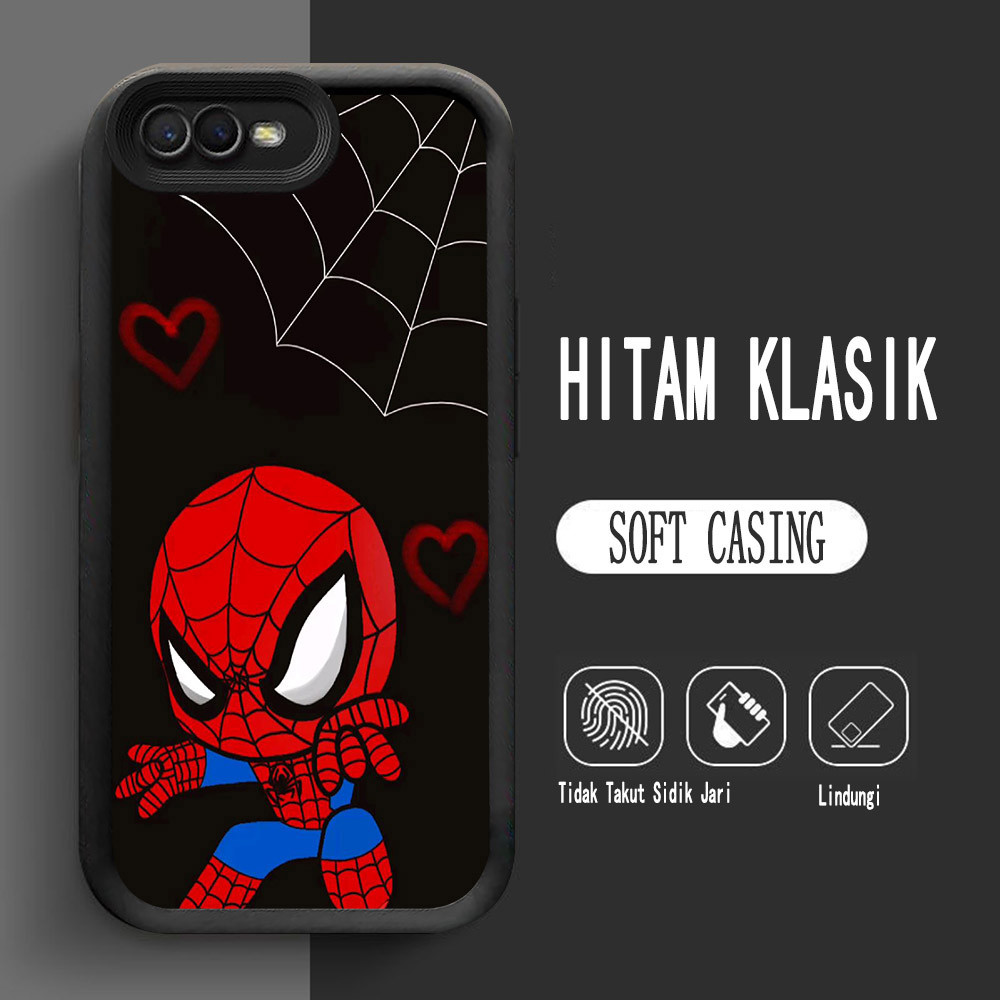 Y-2 เคสซิลิโคน Spider-Man สําหรับ OPPO A37 A3S A1K A39 A83 A12E กรณี