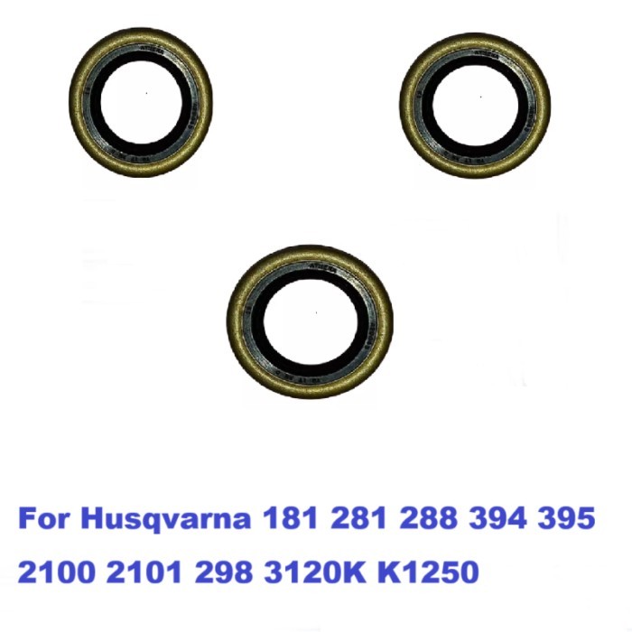 Oil Seal For Husqvarna 181 2100 281 288 298 3120 385 390 394 395 K950 K960 K970 K1250 K1260 Jonsere