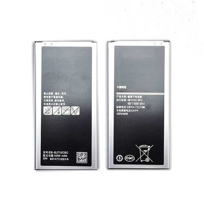 Mobile Phone Battery EB-BJ710CBC 3300mAh For Samsung Galaxy J7 2016 Edition J710 SM J710F j7109 j710
