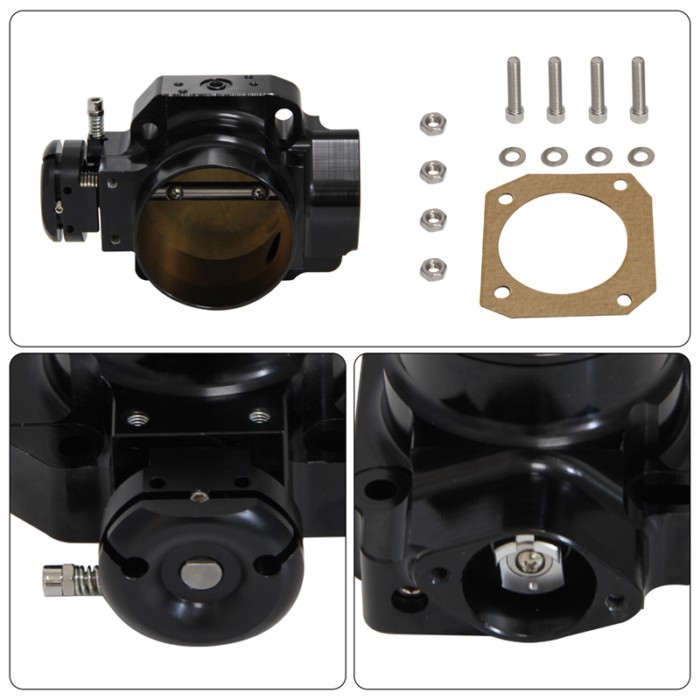 Upgrade 70MM Intake Manifold Throttle Body Fits For Honda B16A2/A3 B20B/Z D15B7/B8/Z1 D16Y7/Y8/Z6 F