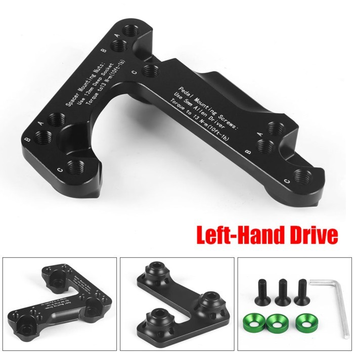 Aluminum Throttle Pedal Spacer For Honda Civic 2012 ＆ For Honda Fit 2014 ＆For Honda Accord 2013 ＆ F