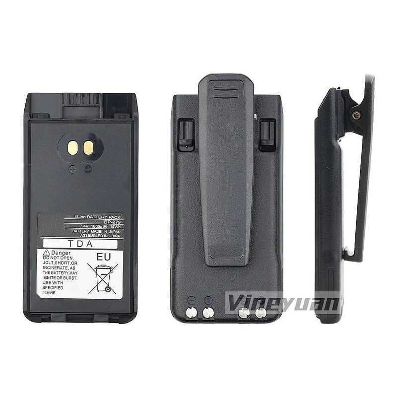 ▥ Bp-279 1600Mah Li-Ion แบตเตอรี่ใช้งานร่วมกับ F1000s F1000 F2000 F2000s F2000t Ic-V88 Bp-280 B