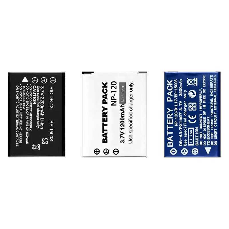 Battery Durable Fnp-120 NP-120 1200-2500Mah For Fujifilm Finepix Fuji F10 F11 Zoom M603 MX4 MX500 MX