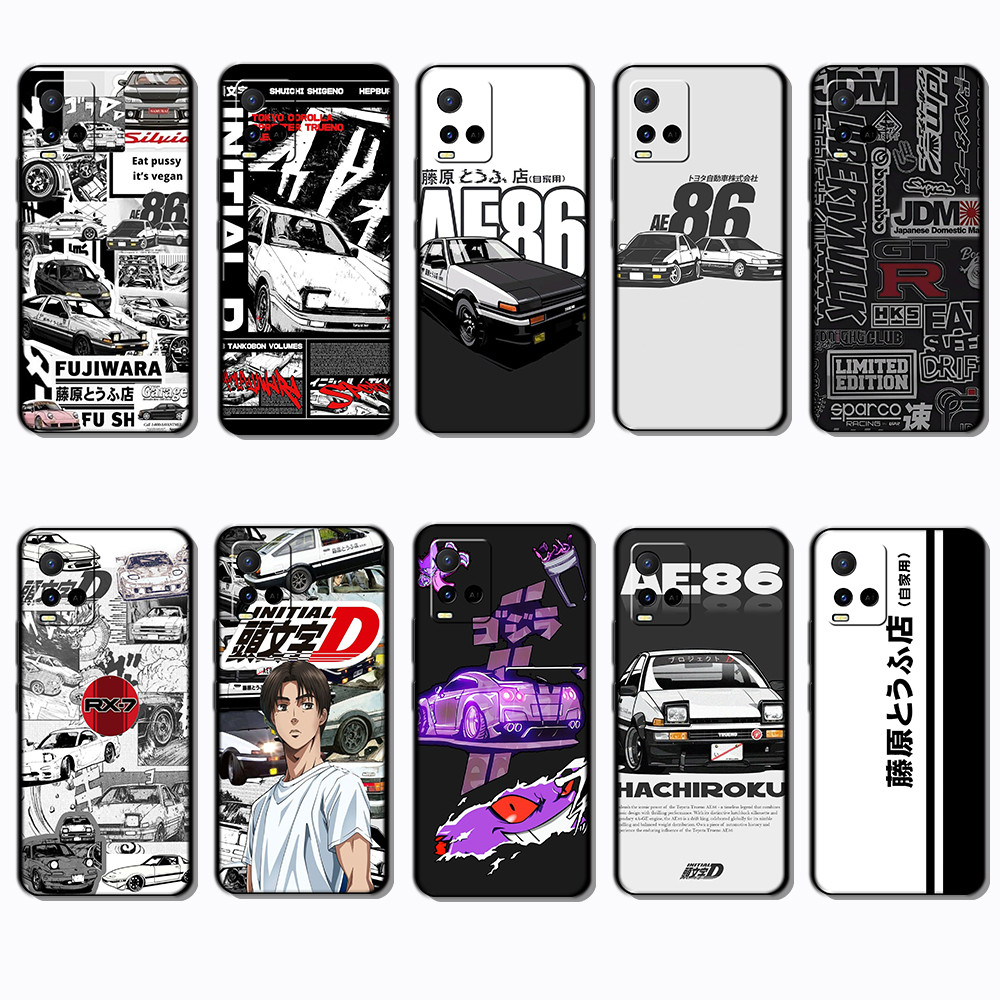 สําหรับ Vivo Y21T Y21 Y21S Y22 Y22S Y27 Y27S Y30 Y31S AE 86 ธุรกิจชายแดนสีดํากรณี TPU | คีย์ต่ําและห