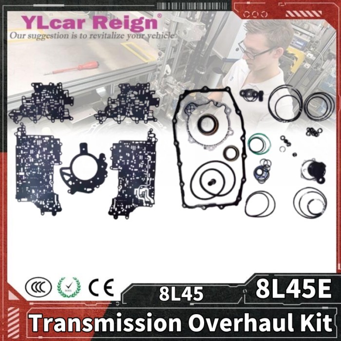 8L45 8L45E Automatic Transmission Overhaul Gasket Rebuild Repair Kit For Cadillac 15-On Chevrolet G
