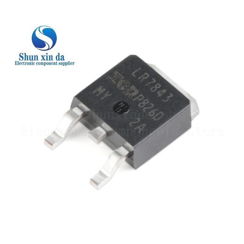 20PCS IRLR7843TRPBF TO-252 30V 161A 140W DPK SMD N-Channel HEXFET Power MOSFET ทรานซิสเตอร์ IRLR7843