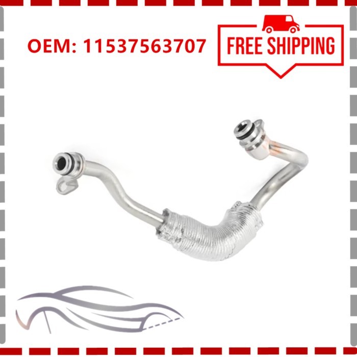 11537563707 Turbocharger Coolant Return Line for BMW F01 F02 X6 740i N54