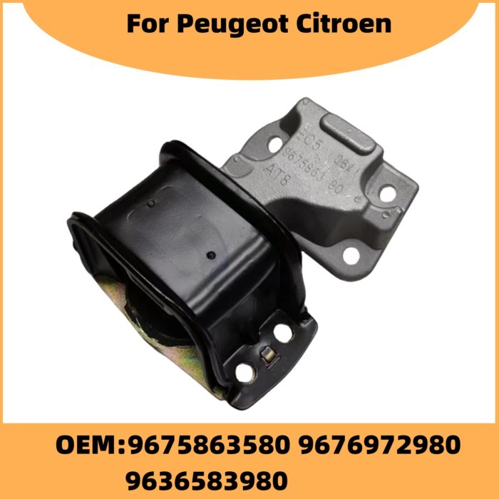 9675863580 9676972980 Auto Spare Parts EC5 Engine Right Support For Peugeot 307 308 408 Citroen C4L