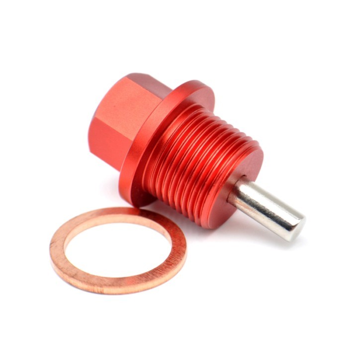 Magnetic drain screws M12x1.25 M14x1.5 M16x1.5 Magnetic Oil Drain Plugs Engine Drain Nut Bolt Screw