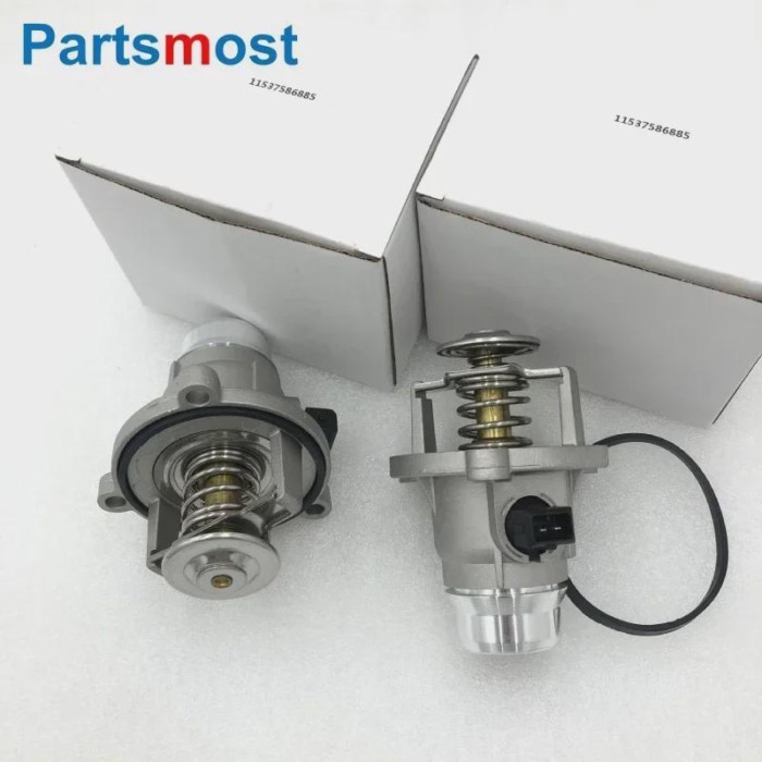 Aluminium Thermostat Housing Assembly For BMW E53 E60 E63 64 65 66 E70 E71 X5 X6 545i 550i 645i 650