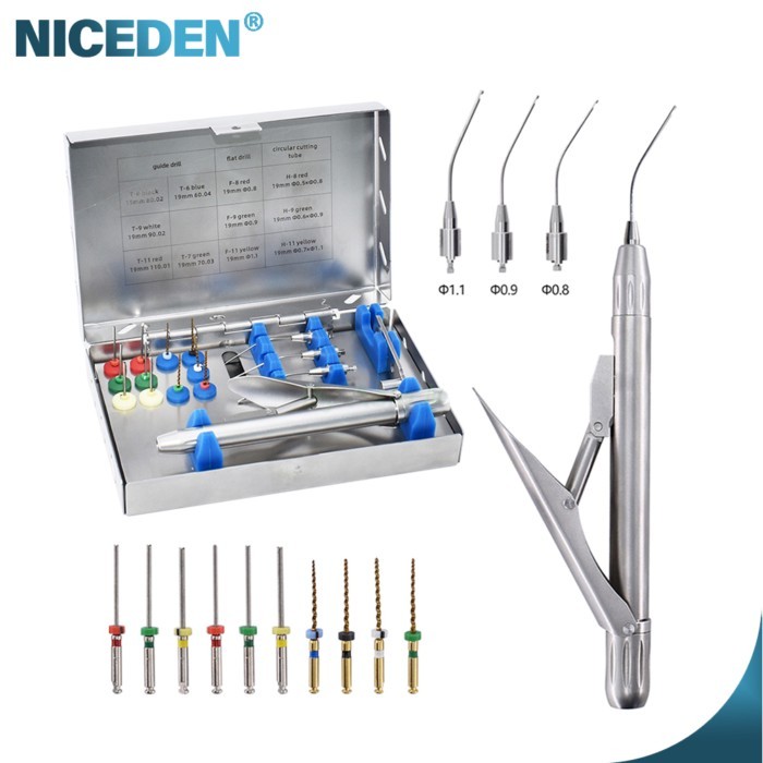 Dental Endo Broken File Removal Instrument Set Root Canal File Extractor For Clinic / Endodontic En