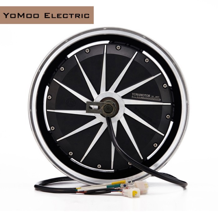YM HY260 High Power 13x3.5inch 1500W Hub Motor For Electric Motorcycle Conversion