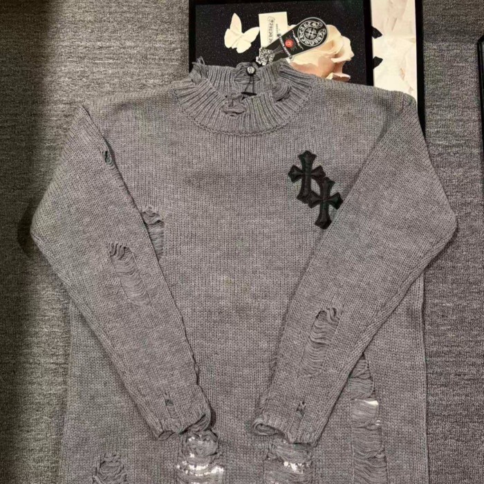 Croxin Stand-up Collar เสื้อกันหนาวฤดูใบไม้ร่วงและฤดูหนาว Internet Celebrity Coat Cross Retro Distre