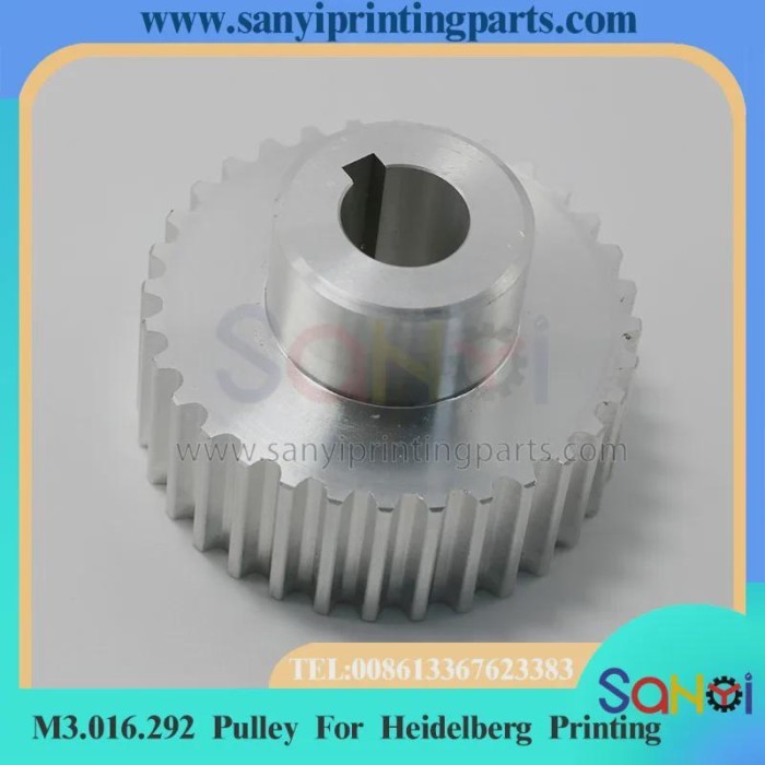 Best Quality M3.016.292 Pulley 80x20x52mm For Heidelberg SM74 CD74 XL75 Printing Machine