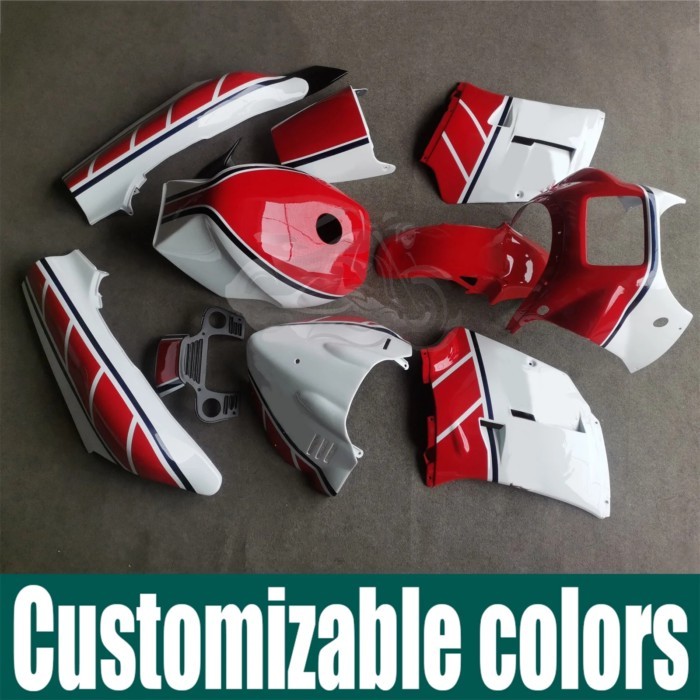 Fit for YAMAHA RD500 RZV500 1985 - 1987 Motorcycle Plastic Fairing Set Bodywork Pane Kit  RD 500 RZ